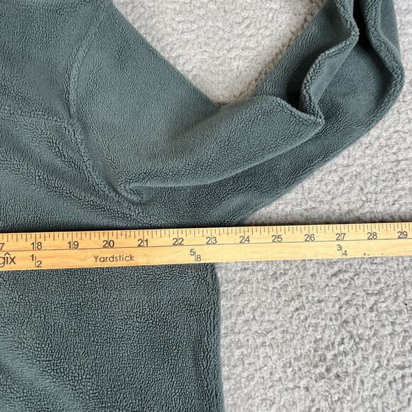 32 Degrees Heat Sweater Mens Large Gray Fleece Collar 1/4 Snap Pullover - Picture 10 of 11